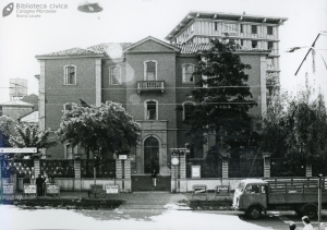 La sede della biblioteca in via Milano 1978-1992