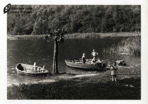 Gita in barca al Lago Tana (anni '50 '60)