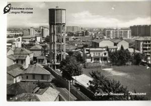 Panoramica su Cologno Centro (anni '70)