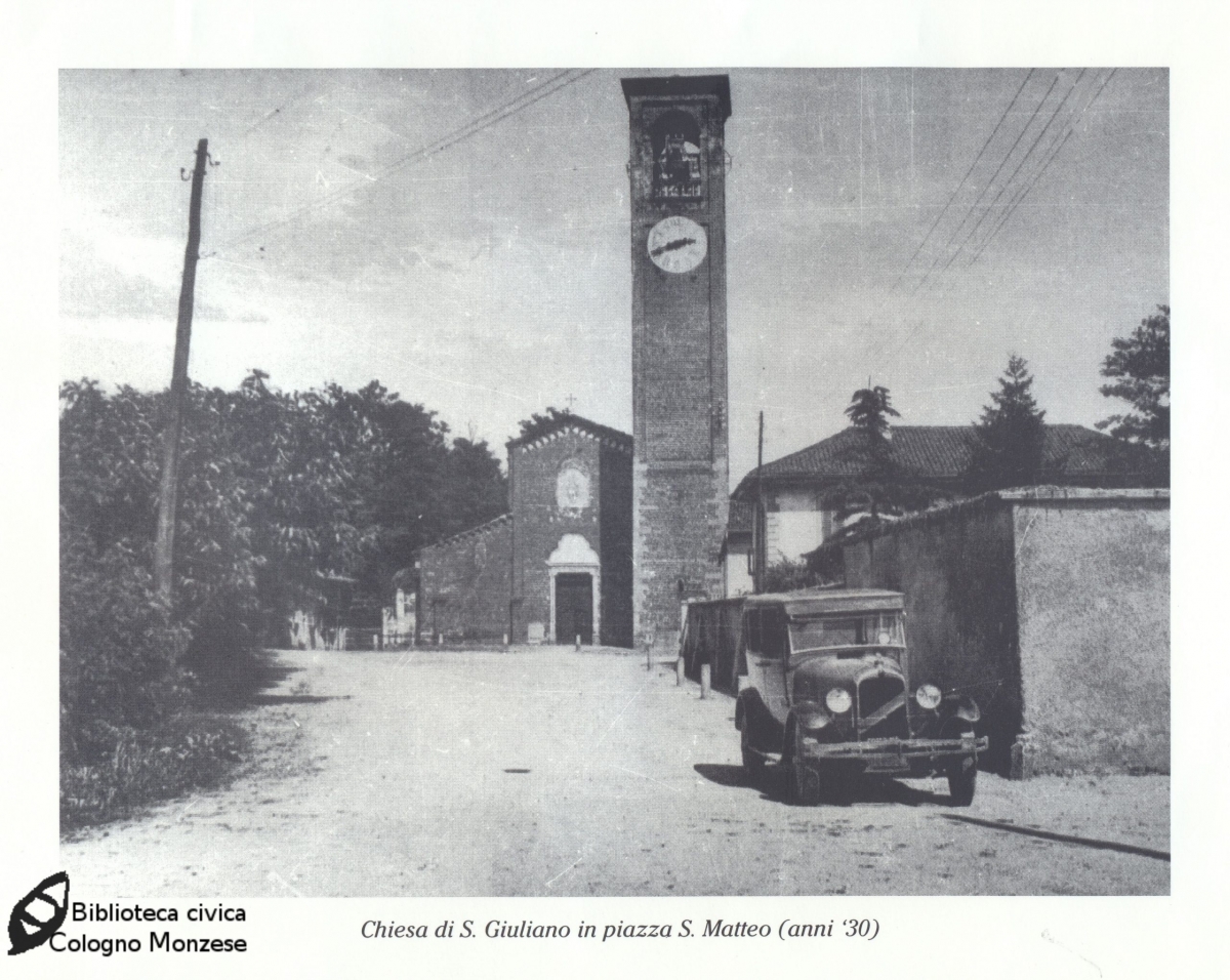 Chiesa di San Giuliano anni '30